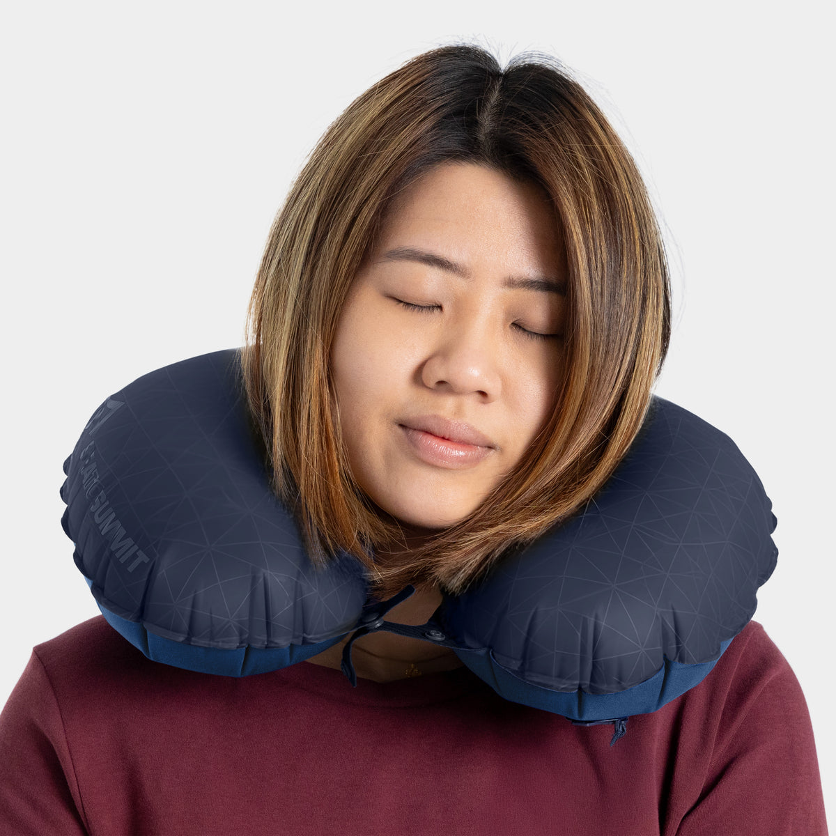 Navy Peony || Aeros Ultralight Travel Pillow