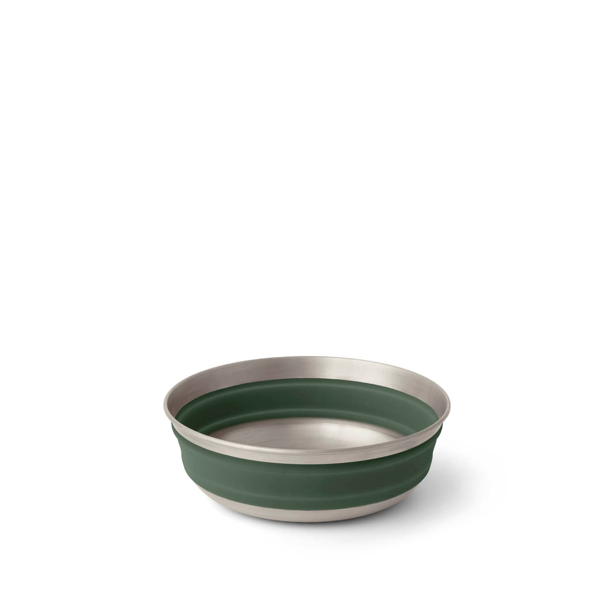 M / Laurel Green || Detour Stainless Steel Collapsible Bowl