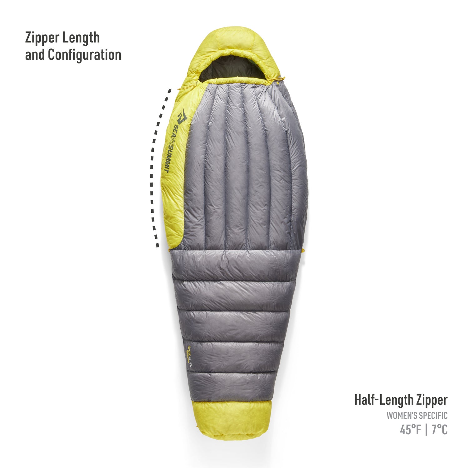 45°F || Spark Women's Down Sleeping Bag